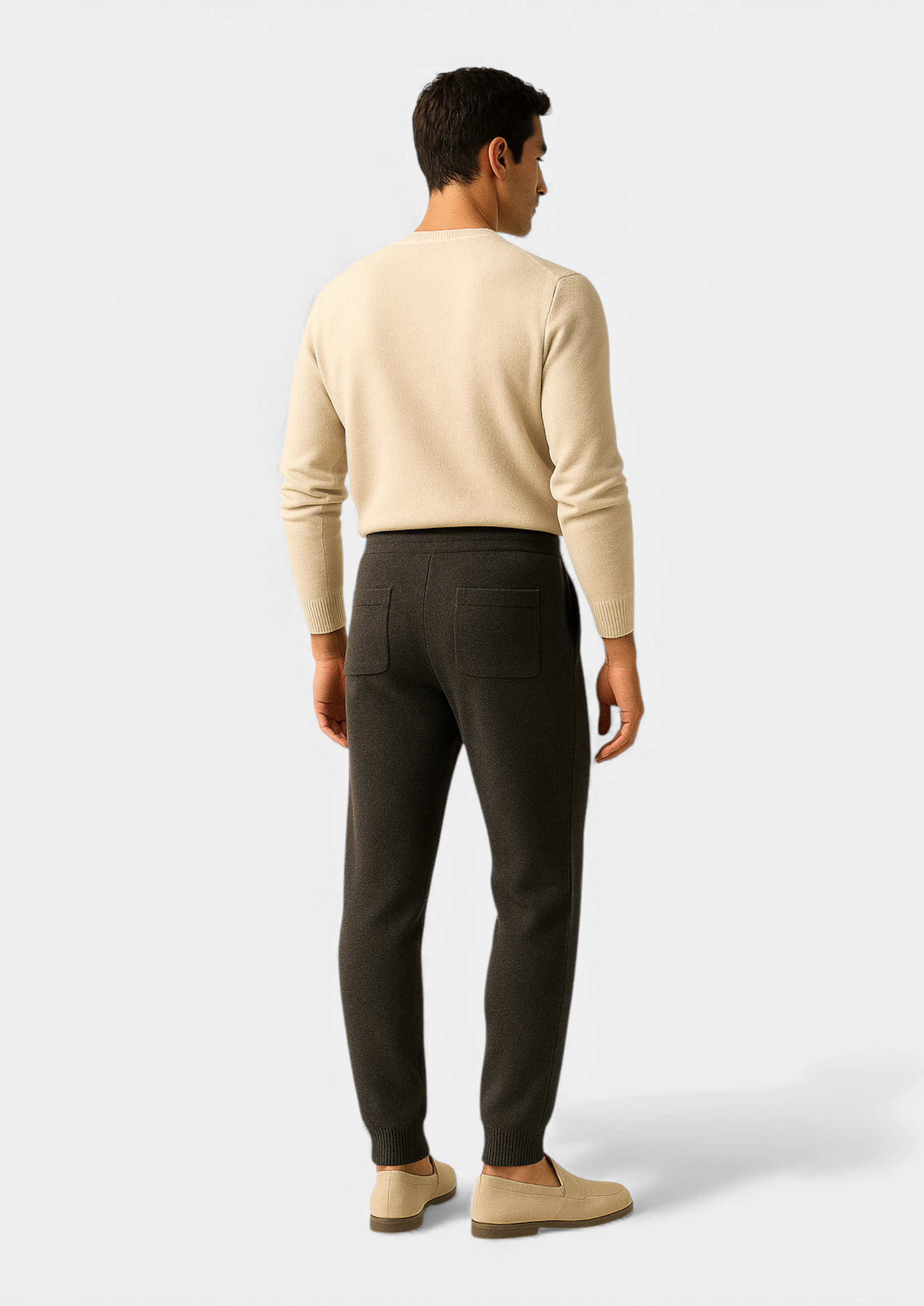 Pure Extra-Fine Merino Wool Leisure Joggers