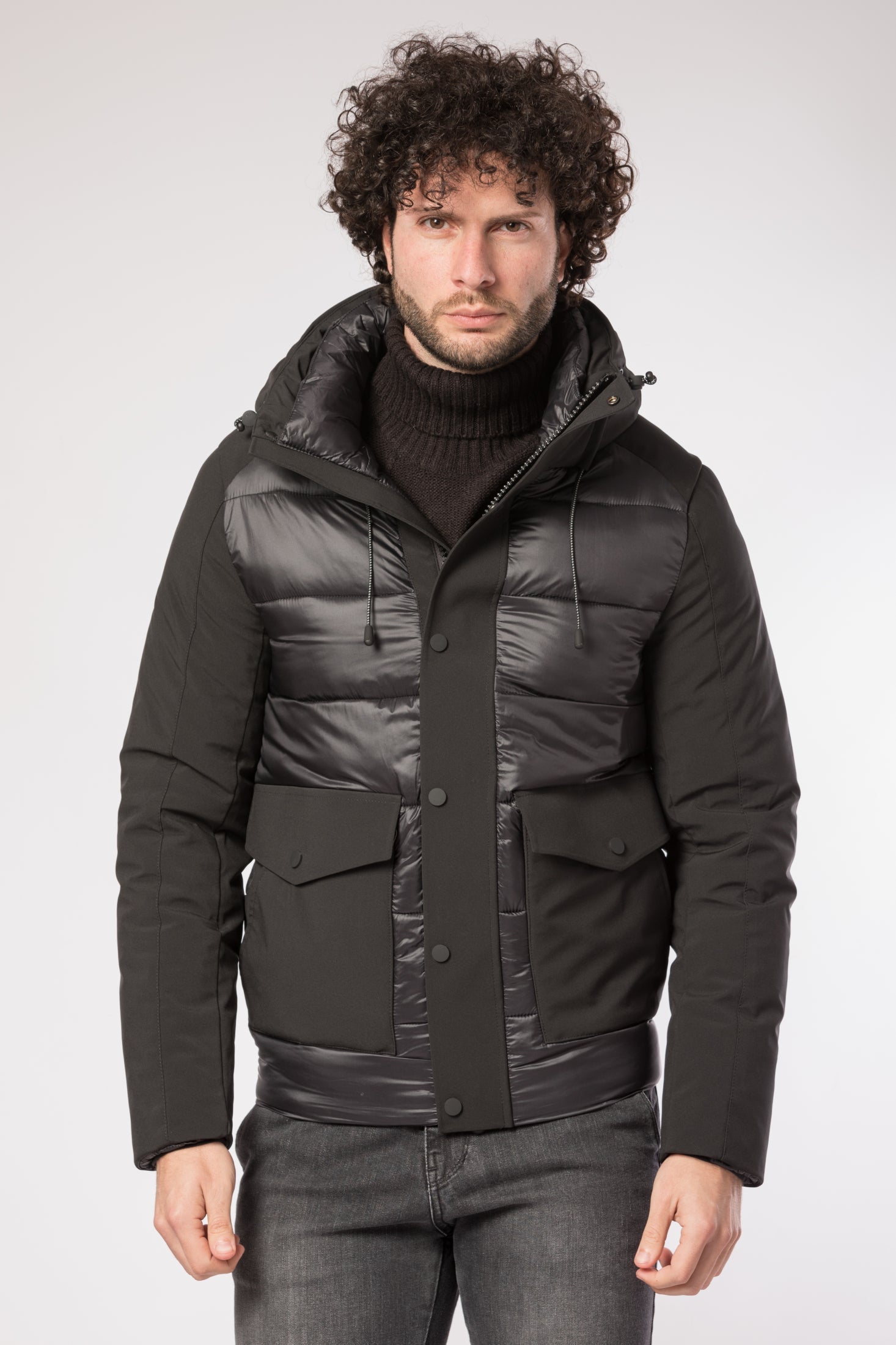 Marvais Hybrid Winter Puffer Jacket Men