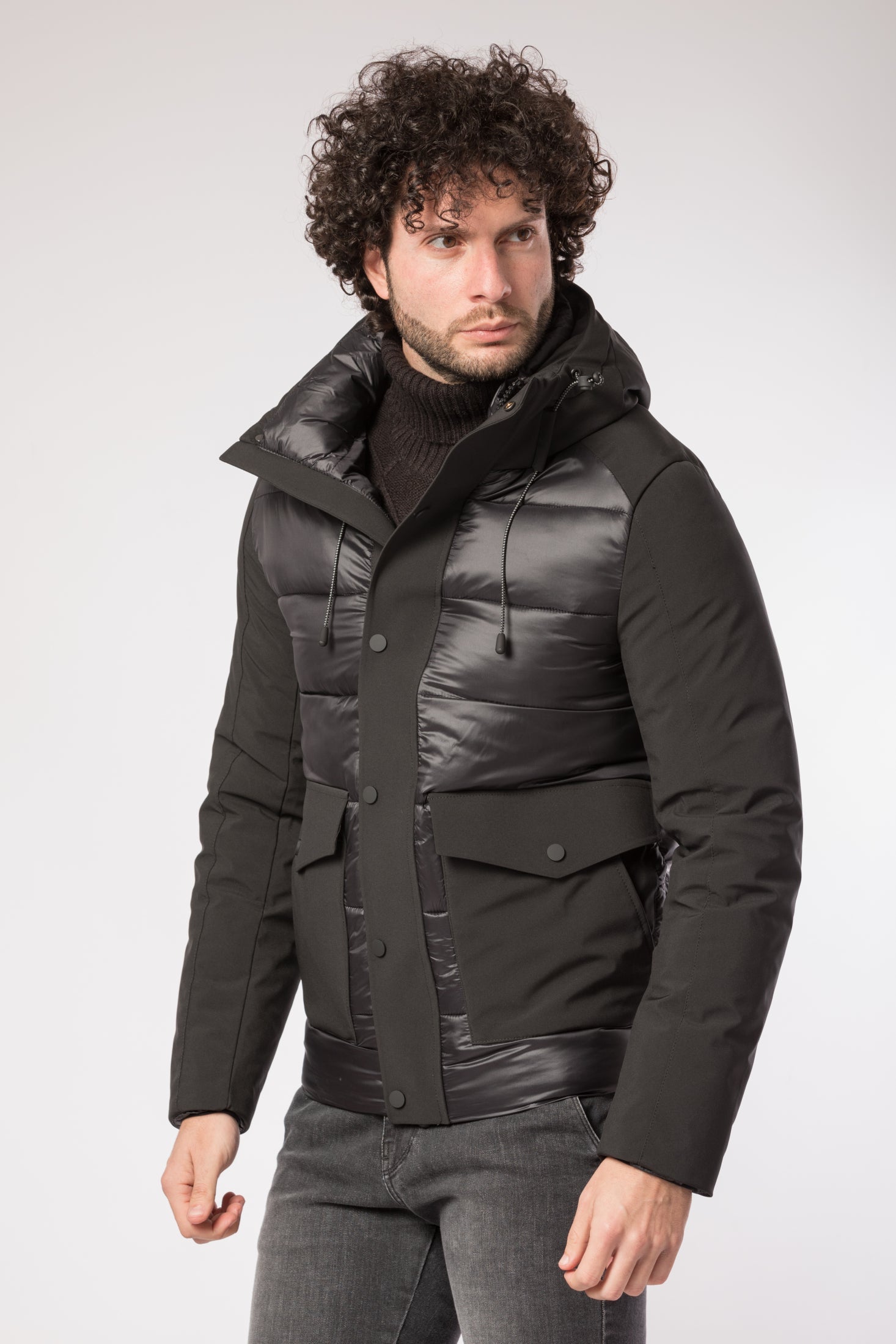 Marvais Hybrid Winter Puffer Jacket Men