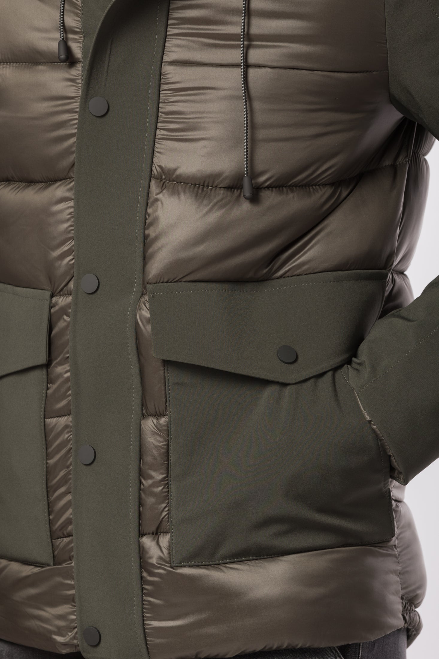 Marvais Hybrid Winter Puffer Jacket Men