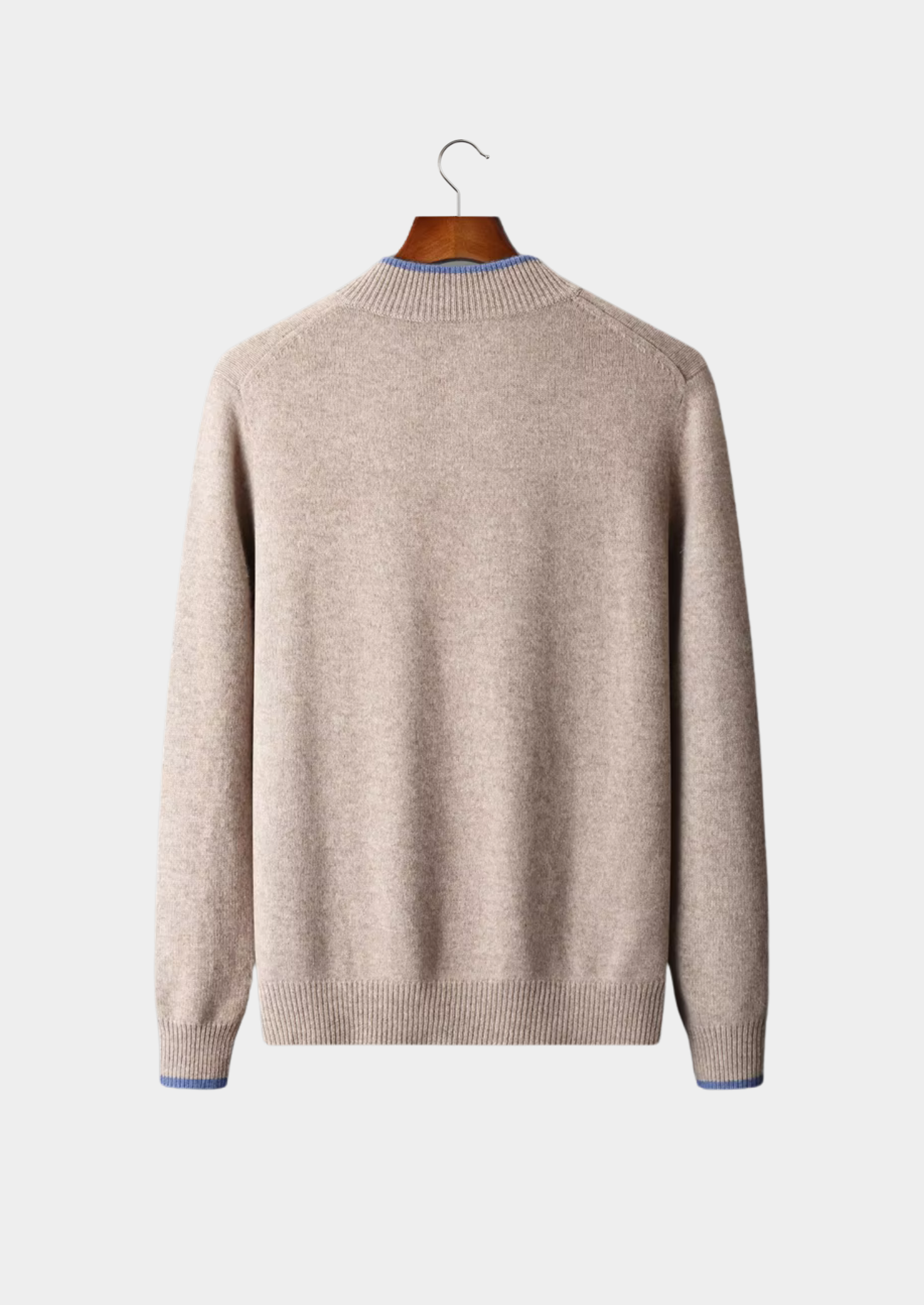 Extra-Fine Merino Wool Zip Cardigan