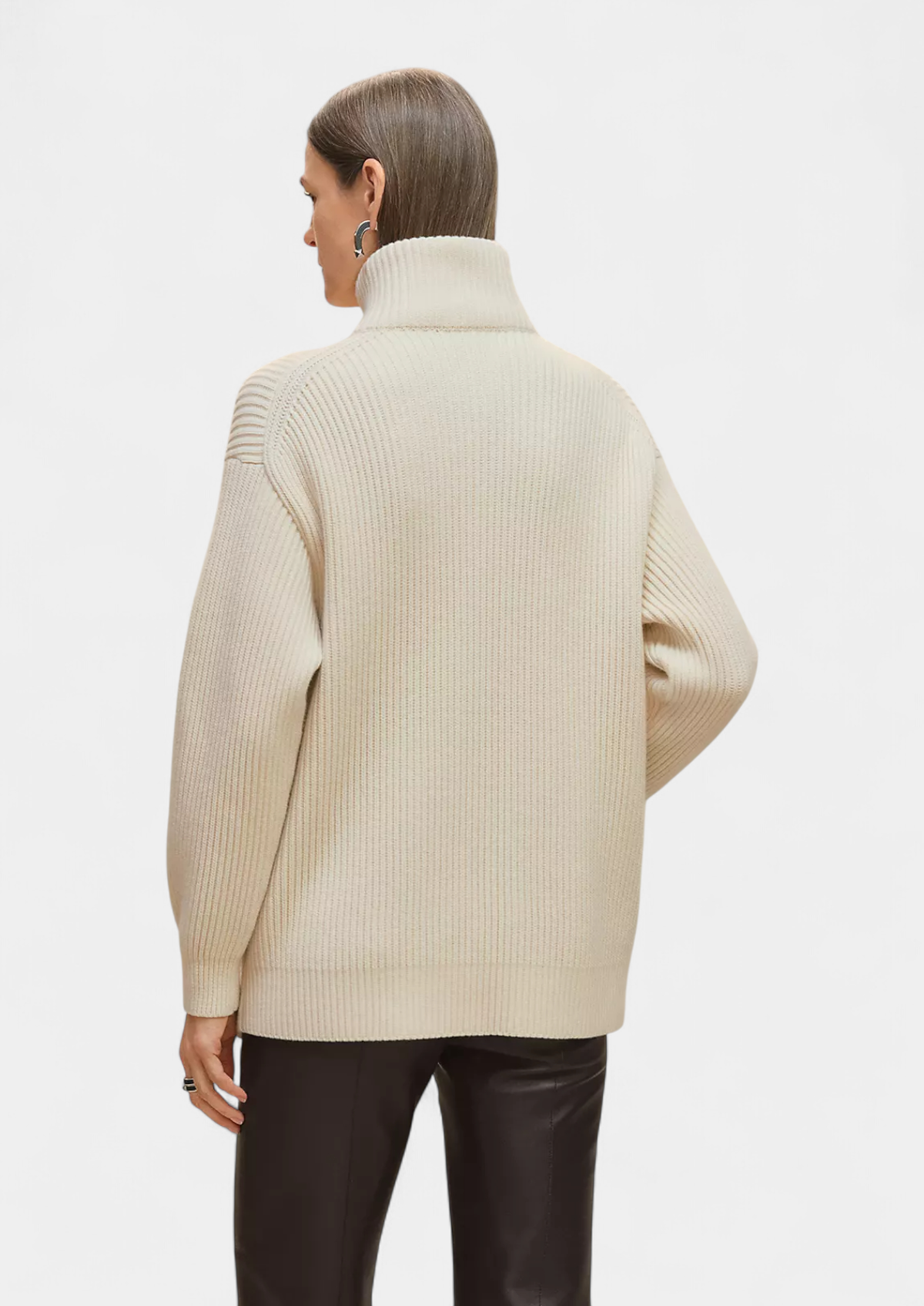 Premium Thick Wool Fine H Cardigan