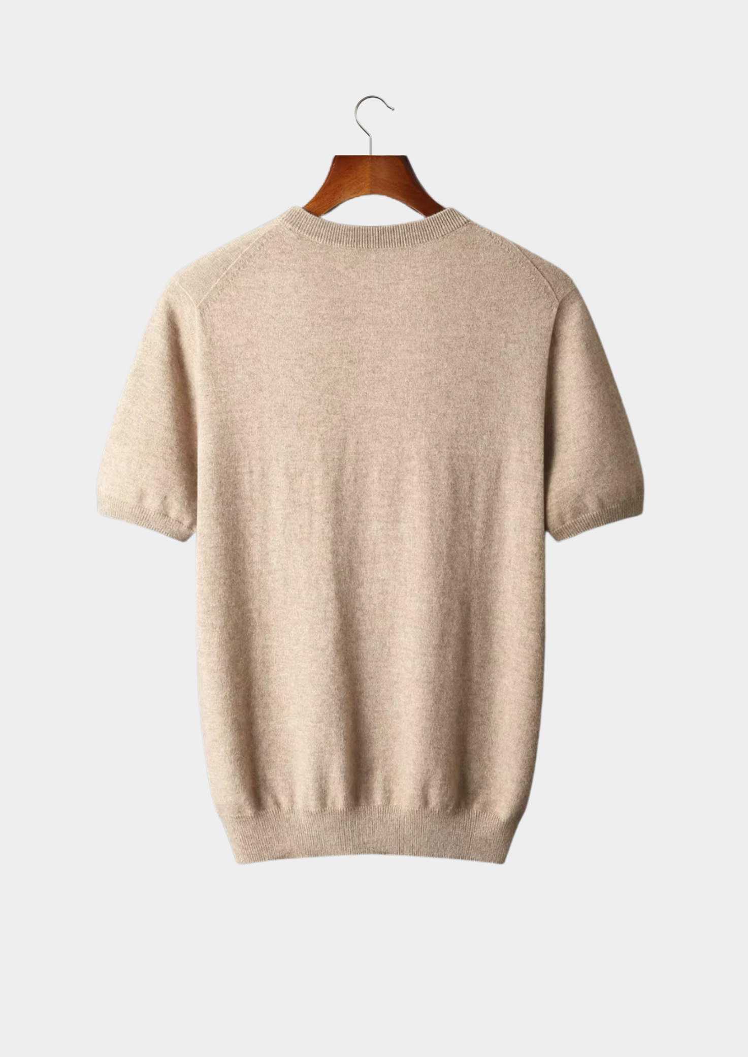 Men’s Luxury Cashmere T-Shirt – Crewneck