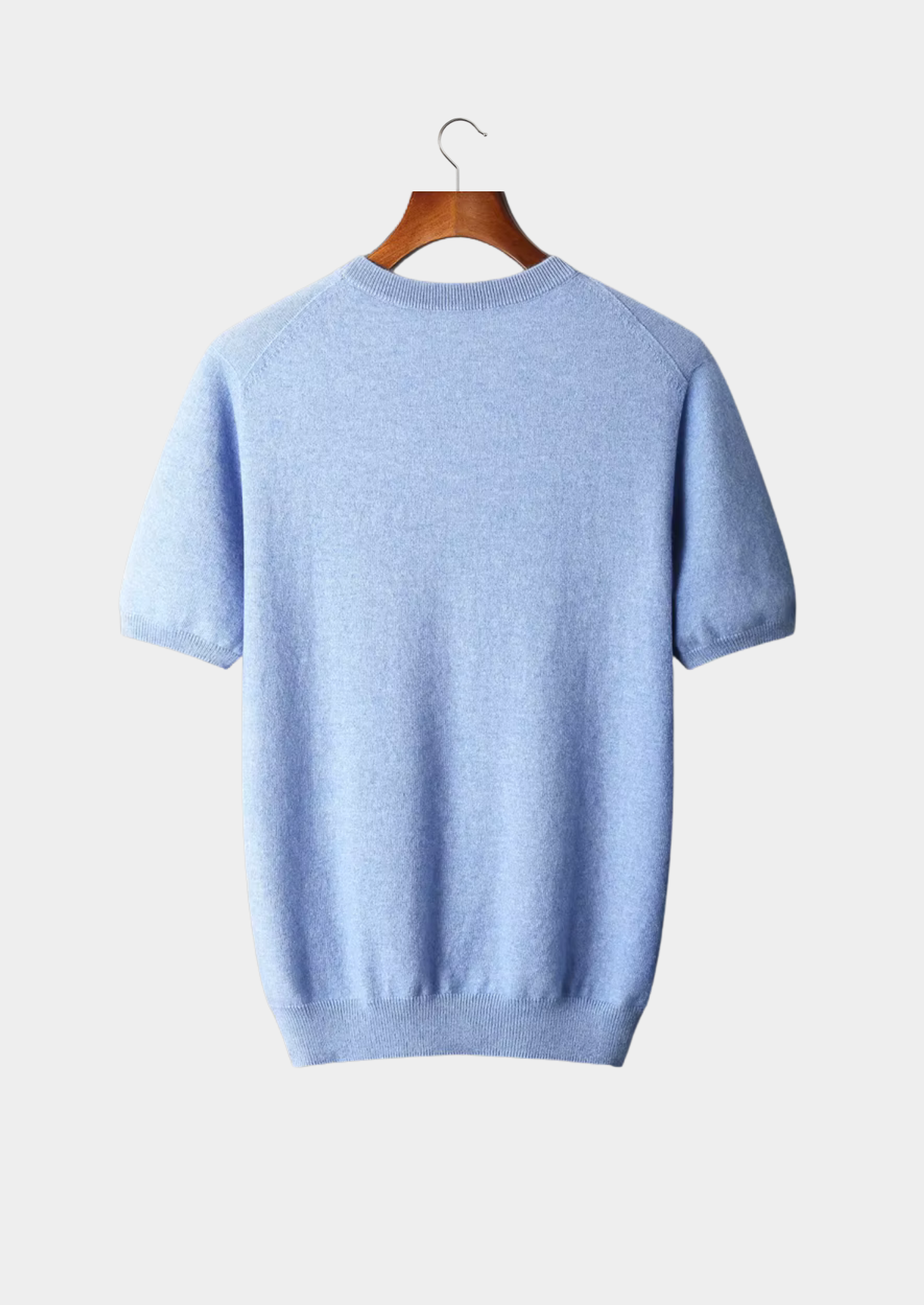 Men’s Luxury Cashmere T-Shirt – Crewneck
